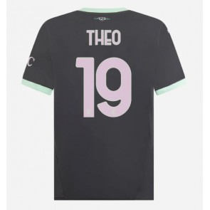 Billiga AC Milan Theo Hernandez #19 Tredjeställ 2024-25 Kortärmad